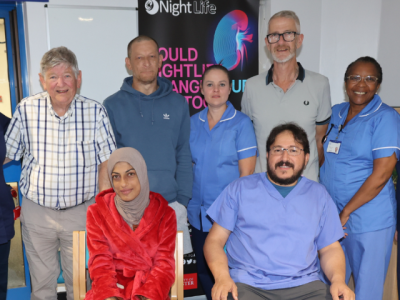 research team of Nightlife study for overnight dialysis in Bangor